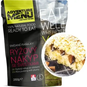 ADVENTURE MENU rýžový nákyp se švestkami Oblíbený