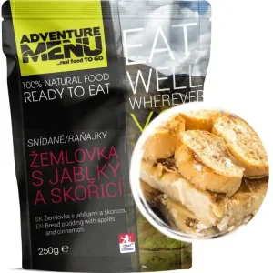 Novinka ADVENTURE MENU žemlovka s jablky a skořicí