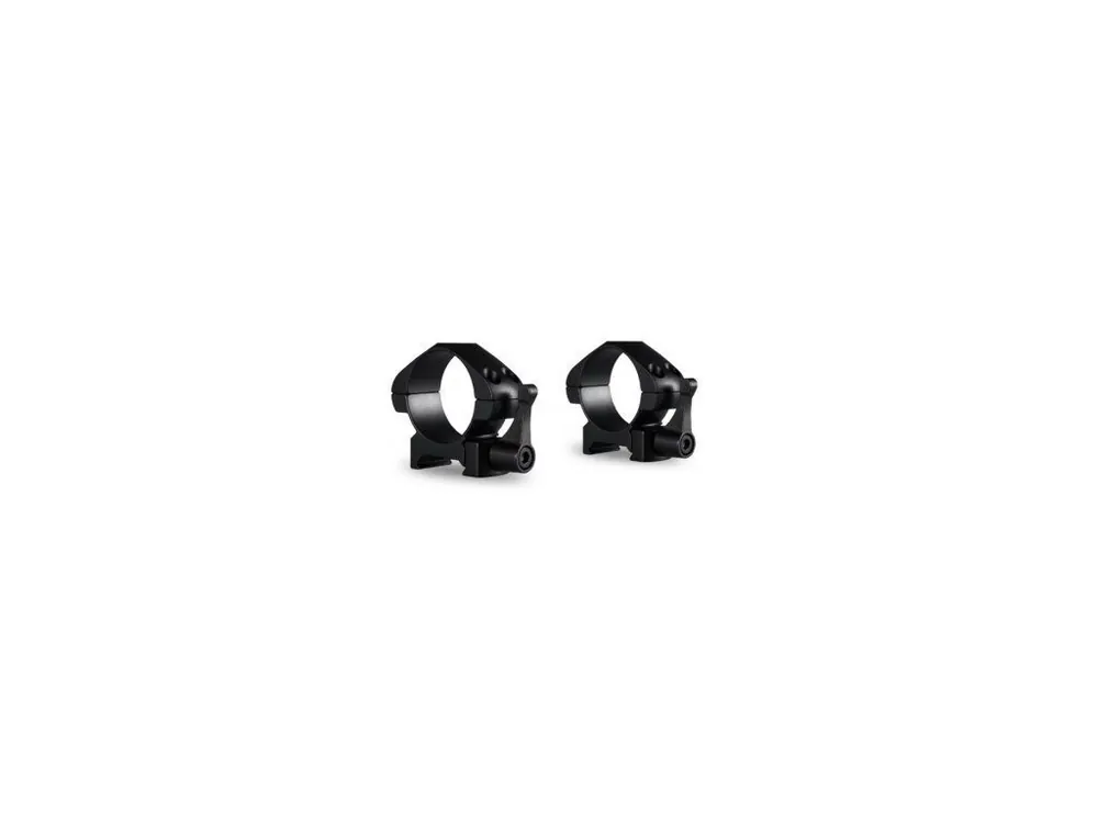 montážní kroužky Hawke Precision Steel, 1", Picatinny, střední, ocel, rychloupínací Akční Nabídka