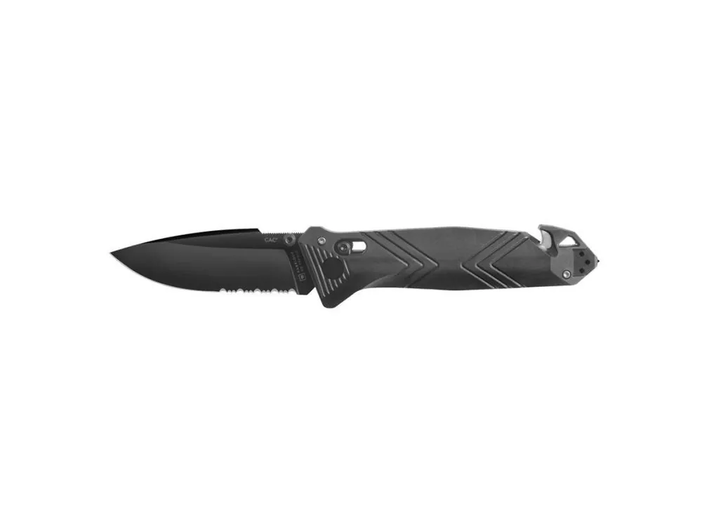 zavírací nůž TB Outdoor CAC ARMY KNIFE PA6 CH, kombinované ostří Zlevněný