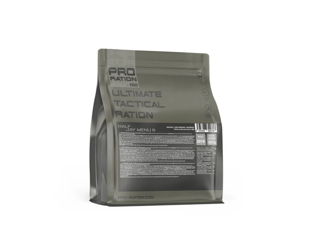 Nová Kolekce Ultimate Tactical Ration HALF DAY MENU III
