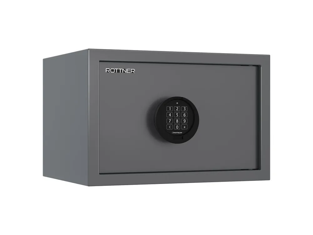 Rottner Praktik 30 EL S1, Min 15RU nábytkový trezor metalický antracit Objednat Nyní