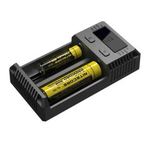 NITECORE i2 NEW inteligentní nabíječka-dvě nezávislé pozice, nabíjí Li-Ion, Ni-MH, Ni-Cd, 12\\/230V Autentický