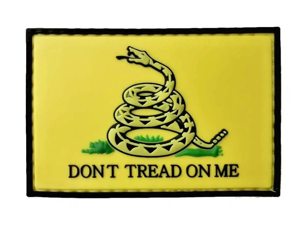 PVC 3D patch gumový DONT TREAD ON ME Koupit Online
