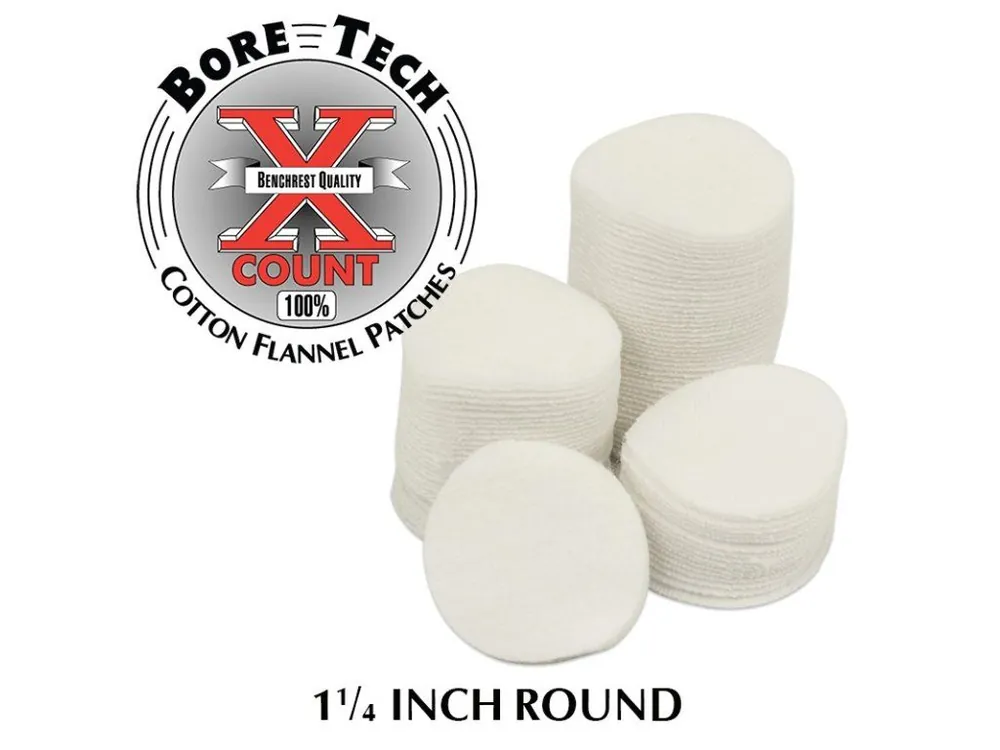 Zlevněný BoreTech Bavlněné kulaté vytěráky X-Count .22-.243 (500ks)