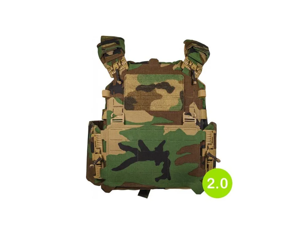 Zlevněný COMBAT SYSTEMS nosič plátů SENTINEL 2.0 - M81 Woodland
