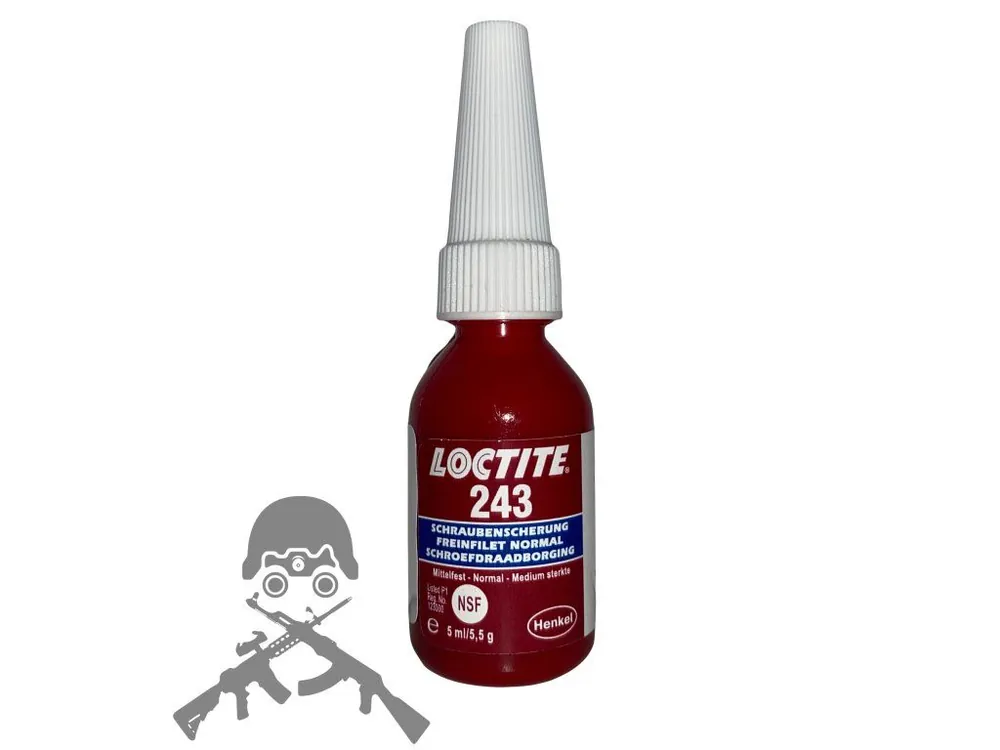 Výprodej HENKEL - LOCTITE 243 (modrý) na zajišťování a utěsňování závitových spojů - 5 ml