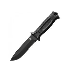 Nůž GERBER STRONGARM kombinované ostří - Black Bezpečná Platba
