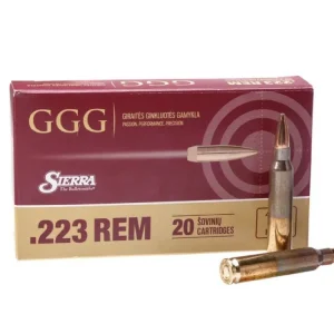 GGG náboj .223 REM - Sierra MatchKing 77grn HPBT - Balení 20 Ks Objednat Nyní