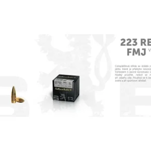 S&B náboje .223 Rem. Training FMJ 2903 3,6g\\/55grs - 100 ks Nejlepší Volba