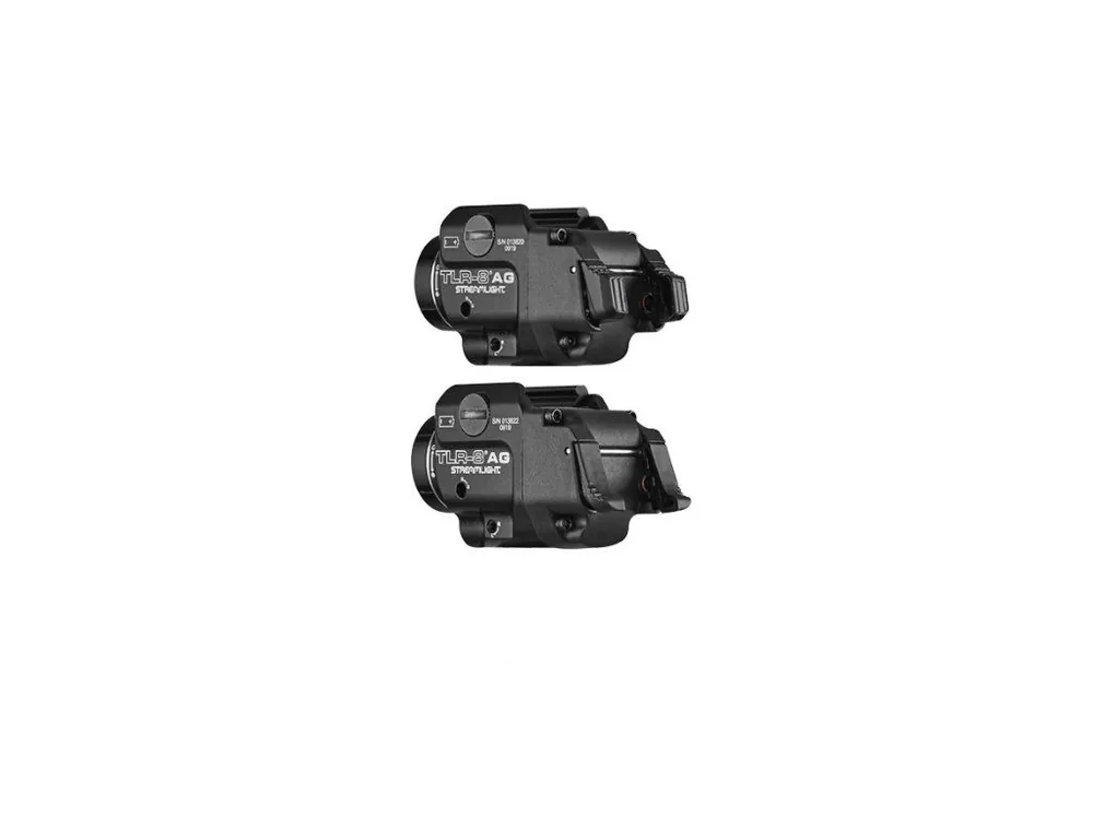 Levný Streamlight TLR-8 A G s inovovanými spínači, podvěsná svítilna, 500 lm, zelený laser