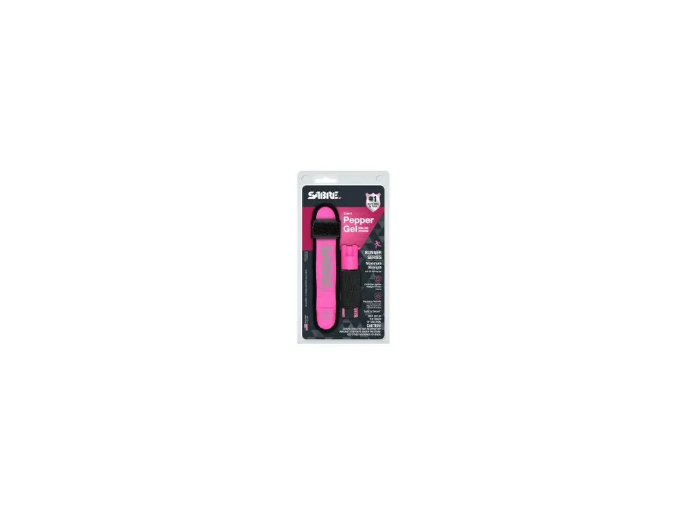 OBRANNÝ GEL SABRE RED PRO BĚŽCE REFLEXNÍ LED NÁVLEKREFLEXNÍ LED NÁVLEK - Pink Jen Po Omezenou Doba