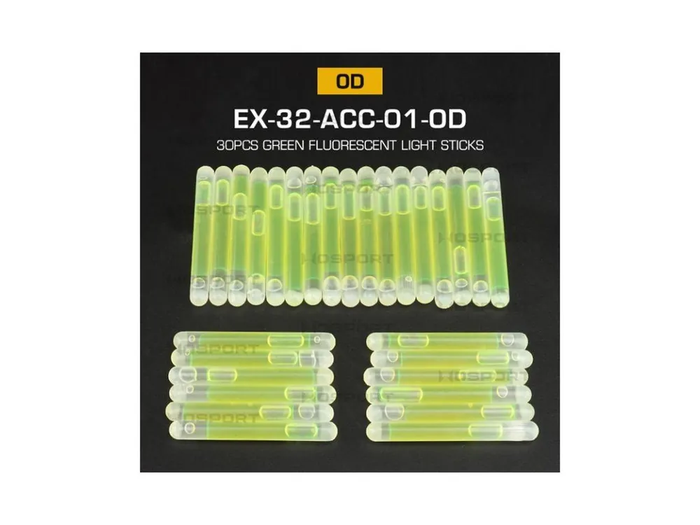Doprava Zdarma Mini lightsticky zelené - 30ks