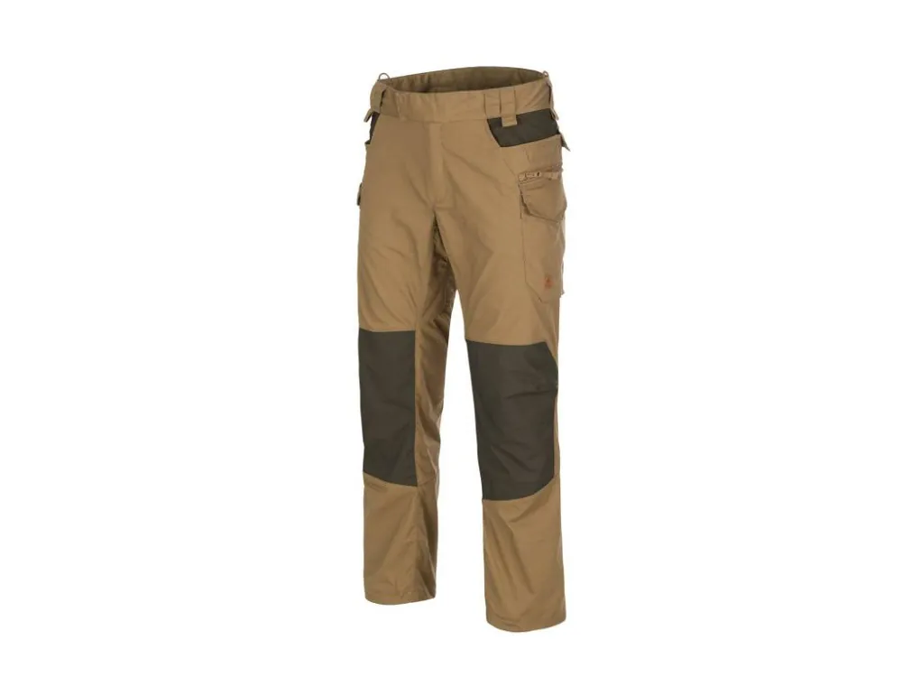 Vysoce Kvalitní HELIKON kalhoty PILGRIM PANTS REGULAR - Coyot \\/Taiga Green - různé velikosti