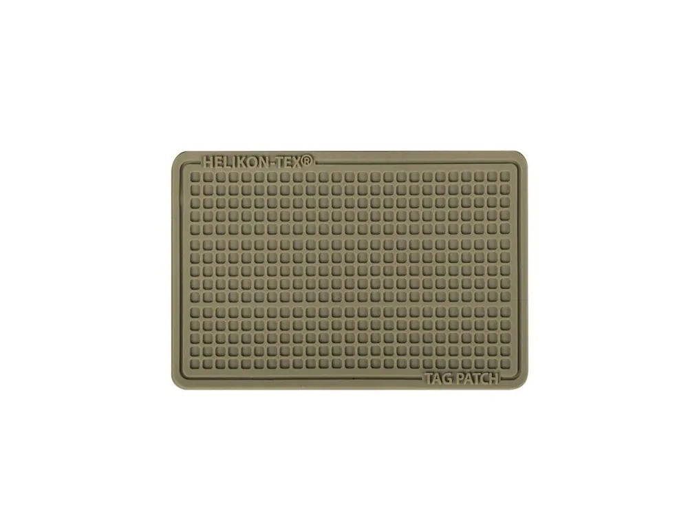 HELIKON PVC nášivka se suchým zipem TAG PATCH 60x40mm - 3 ks Vysoce Kvalitní