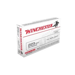 Časově Omezené WINCHESTER puškové střelivo ráže .223 REM FMJ 55gr - 20 ks