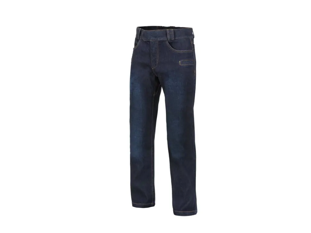 HELIKON kalhoty GREYMAN TACTICAL JEANS® SLIM Denim Mid - REGULAR Horká Nabídka