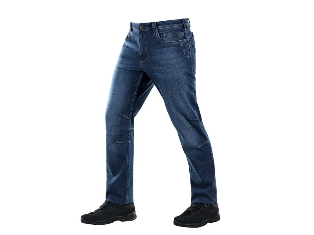 M-TAC kalhoty TACTICAL GEN 1 REGULAR FIT JEANS - Dark denim Top Prodej