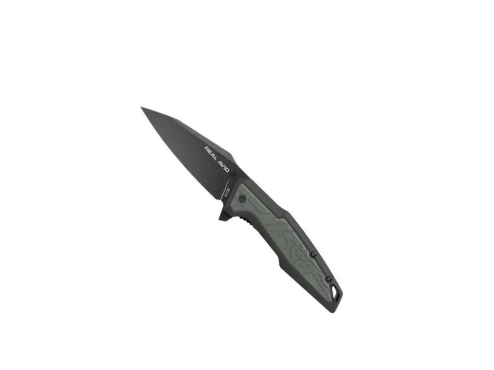 REAL AVID zavírací nůž RAV-1 KNIFE - Černý Odeslání Ihned