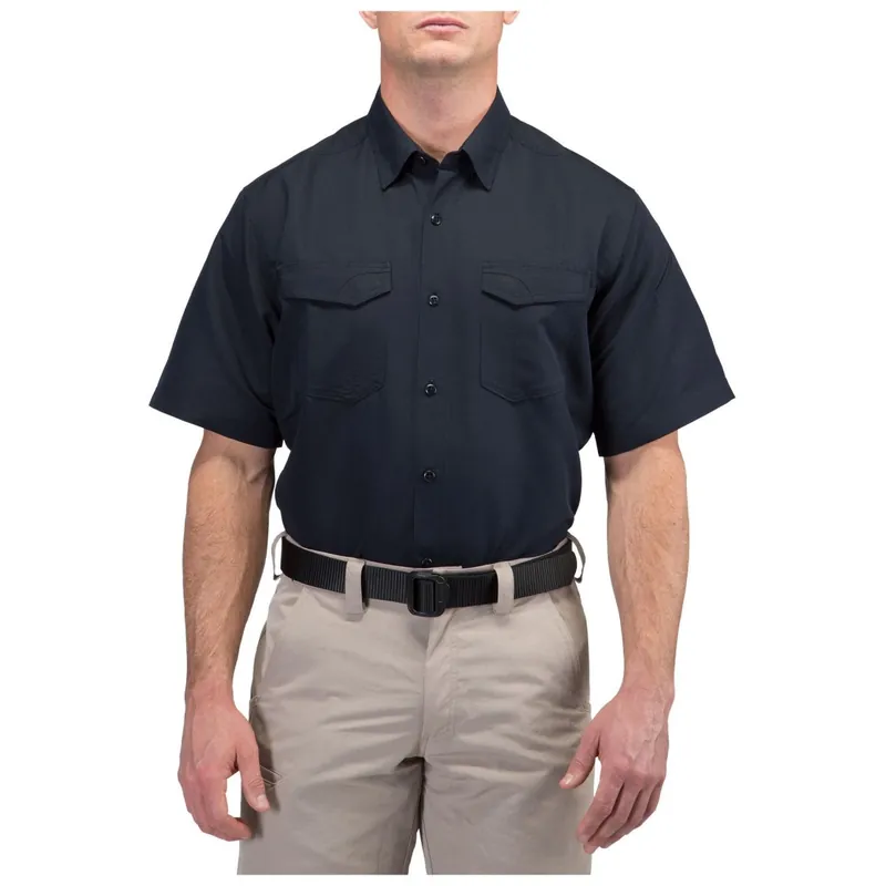 Košile 5.11 Fast-Tac Shirt S/S - Dark Navy M Cenová Bomba