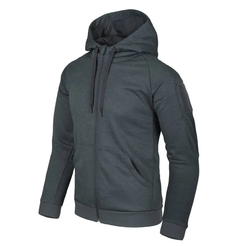 Mikina Helikon Urban Tactical Hoodie - Black / Grey Melange S Poslední Šance