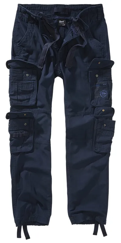 Kalhoty Brandit Pure Slim Fit Pants - Navy XL Ověřený