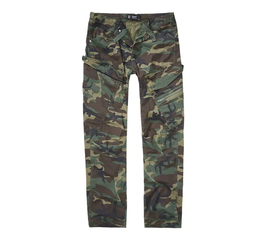 Nová Kolekce Kalhoty Brandit Adven Pants Slim Fit - Woodland S