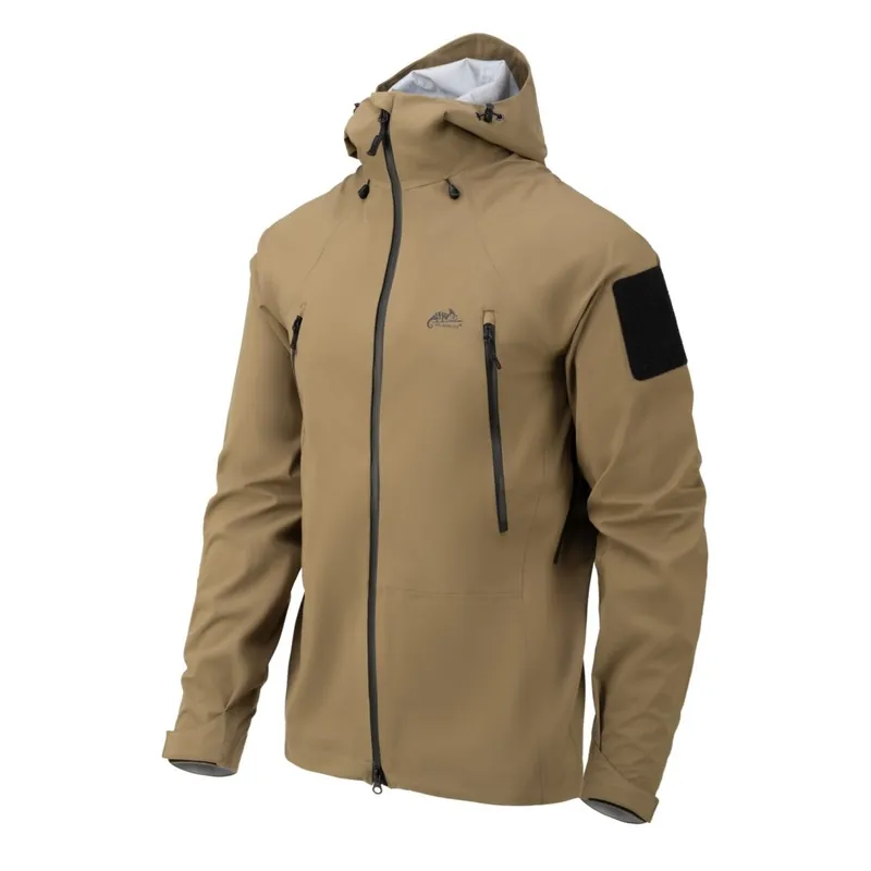 Finální Výprodej Bunda Helikon SQUALL Hardshell Jacket - Coyote XL