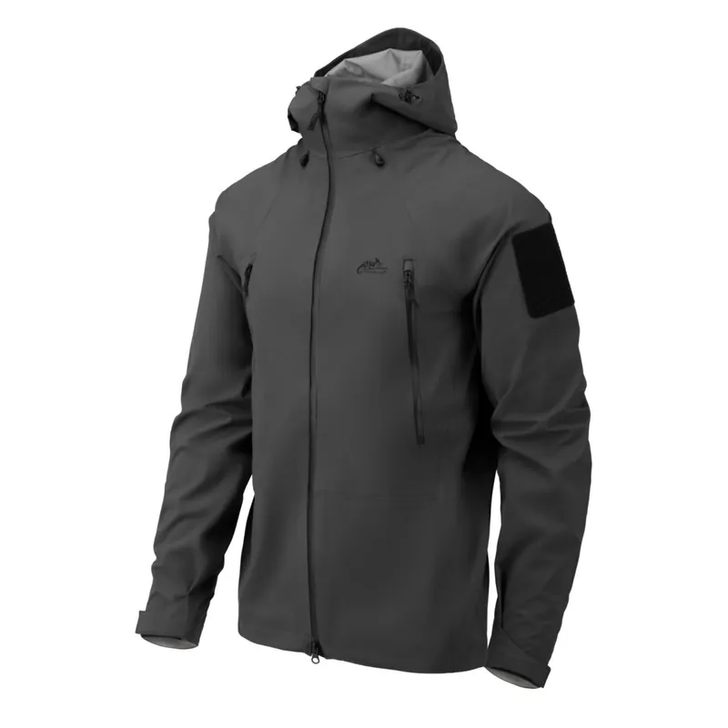 Novinka Bunda Helikon SQUALL Hardshell Jacket - Shadow Grey M