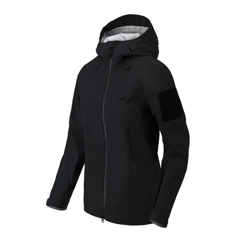 Dámská bunda Helikon SQUALL Hardshell Jacket - Black XS Speciální Cena