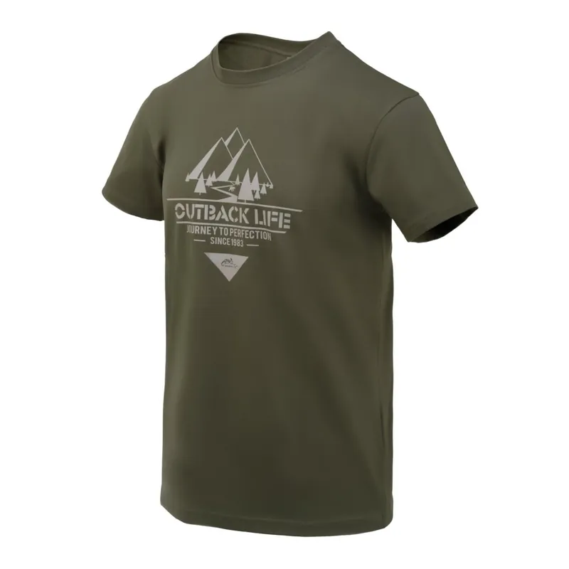 Objednat Nyní Triko Helikon Outback Life - Taiga Green XL