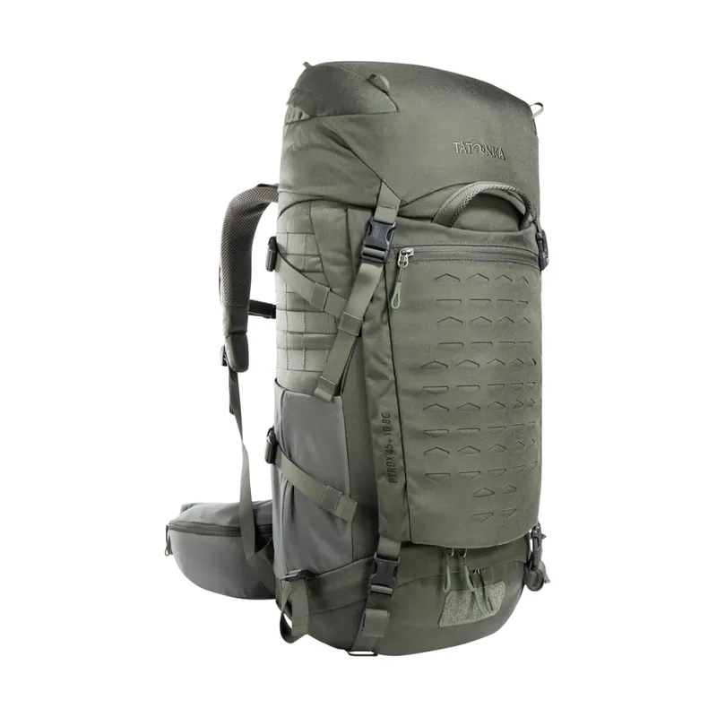 Nová Kolekce Batoh Tatonka Pyrox 45+10 BC - Stone Grey Olive