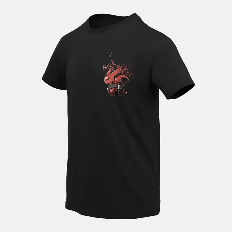 Výprodej Triko Helikon Problem Solved! - Black 2XL