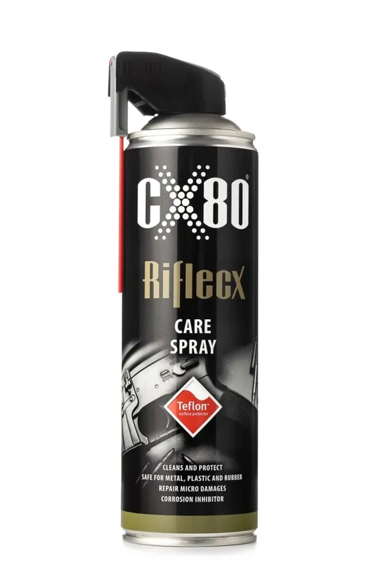 Konzervační kapalina na zbraně RifleCX CARE SPRAY with TEFLON 500 ml Kup Teď