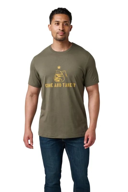Triko 5.11 Come And Take It - Ranger Green 2XL Nejlepší Cena
