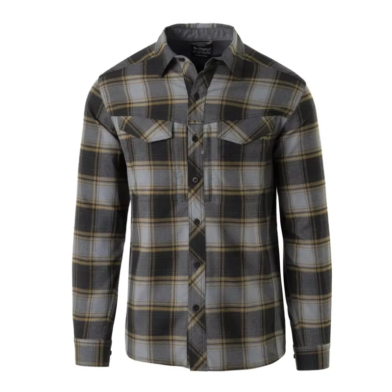 Značkový Košile Helikon Defender MK2 - Dark Ochre Plaid XS