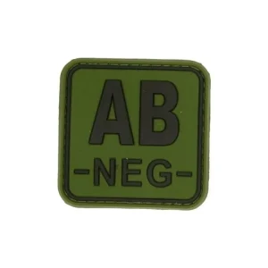 3D čtvercová nášivka AB NEG - zelená, Jackets to go Aktuální