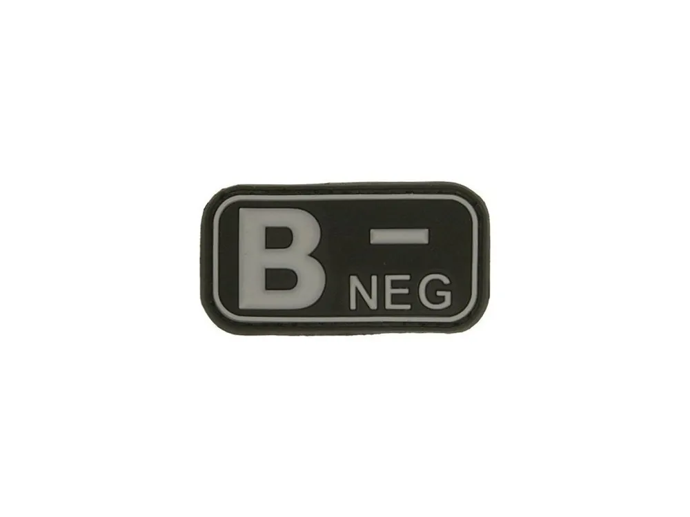 3D nášivka B NEG - černá, Jackets to go Super Cena
