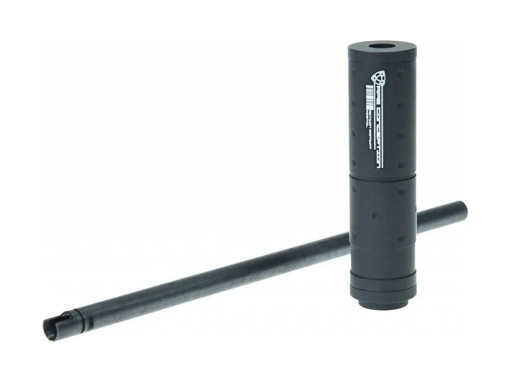 193 mm vnitřní hlaveň a tlumič pro pistole ACP601, APS Cenová Bomba