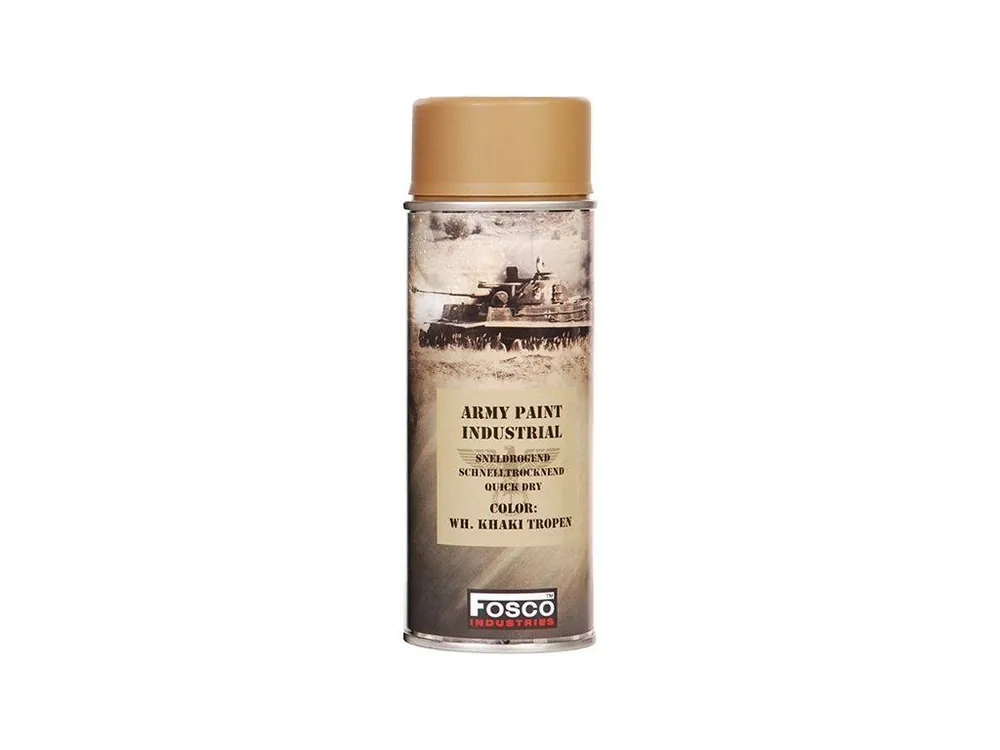Barva ARMY ve spreji 400ml - WH KHAKI TROPEN, Fosco Autentický