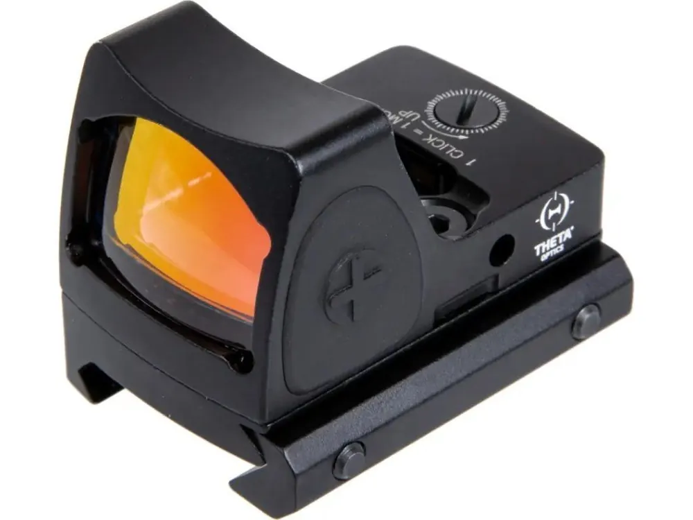 Kolimátor Mini Reflex RUGGED - černý, Theta Optics Sezónní Sleva