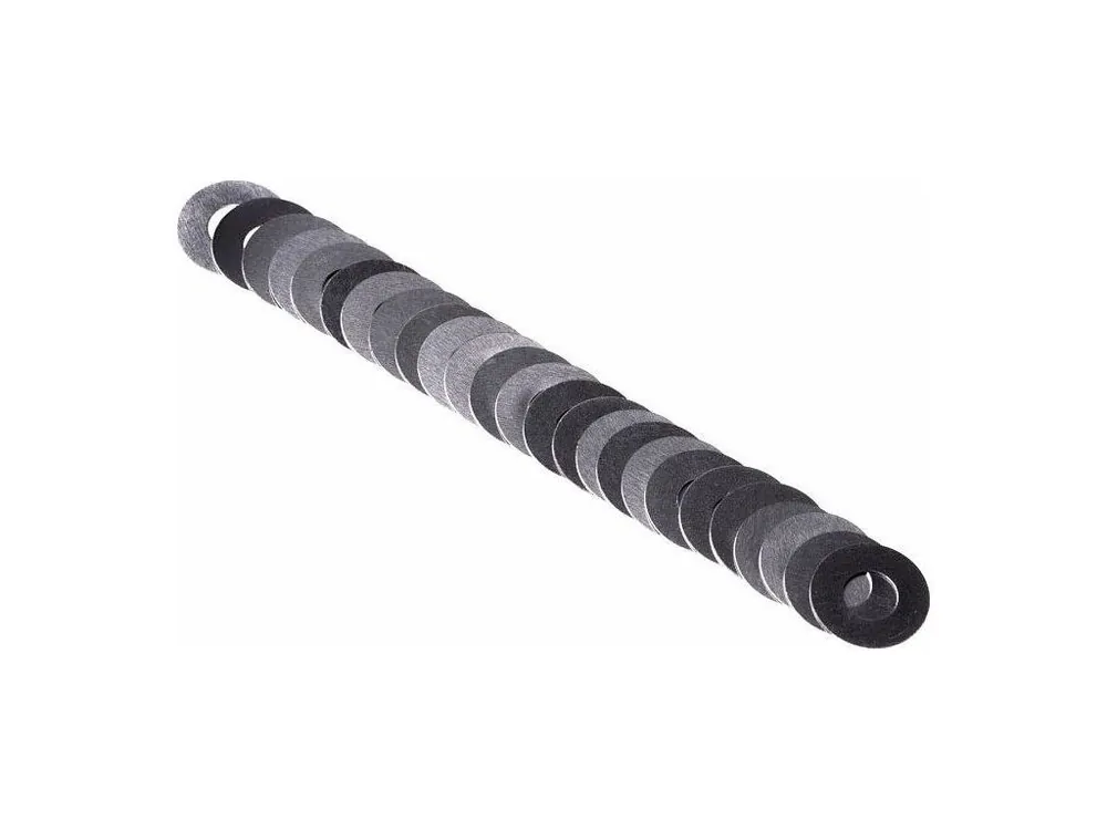 Zlevněný INOX vymezovací podložky 0,1mm - Ø4mm - 25ks, RetroArms