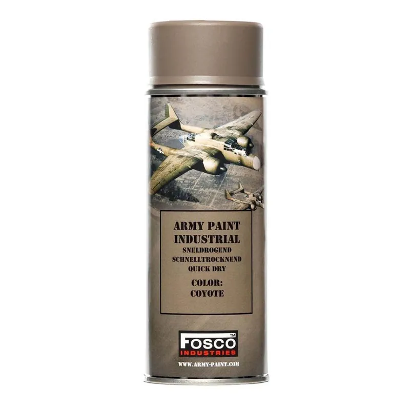 Dokud Zásoby Vydrží Barva Army Spray maskovací ve spreji 400ml (coyote) - FOSCO