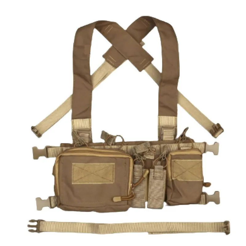 Cenově Výhodný Taktická vesta D3CRH (coyote) - Guerilla Tactical