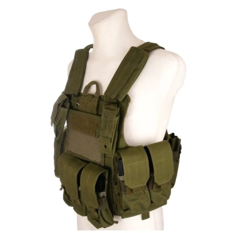 Taktická vesta CIRAS MAR 600D (oliva) - Guerilla Tactical Rychlé Dodání