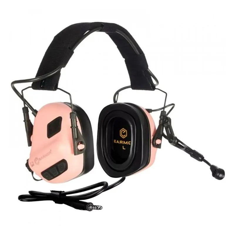Vysoce Kvalitní Sluchátka střelecká EARMOR M32 PLUS (pink) - EARMOR