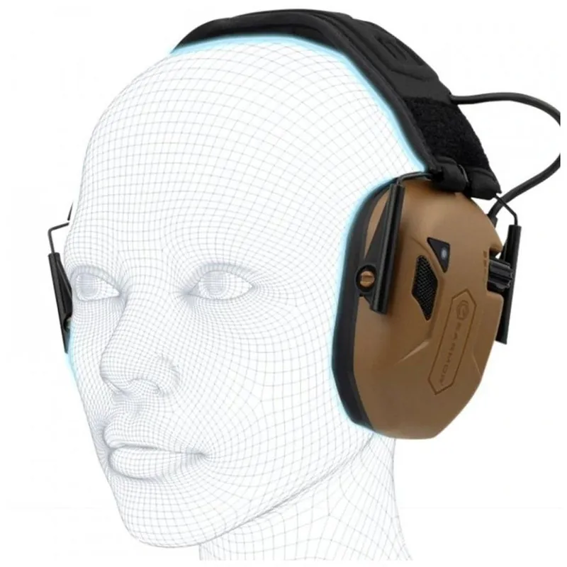 Sluchátka střelecká EARMOR M300T Bluetooth (coyote brown) - EARMOR Nová Kolekce