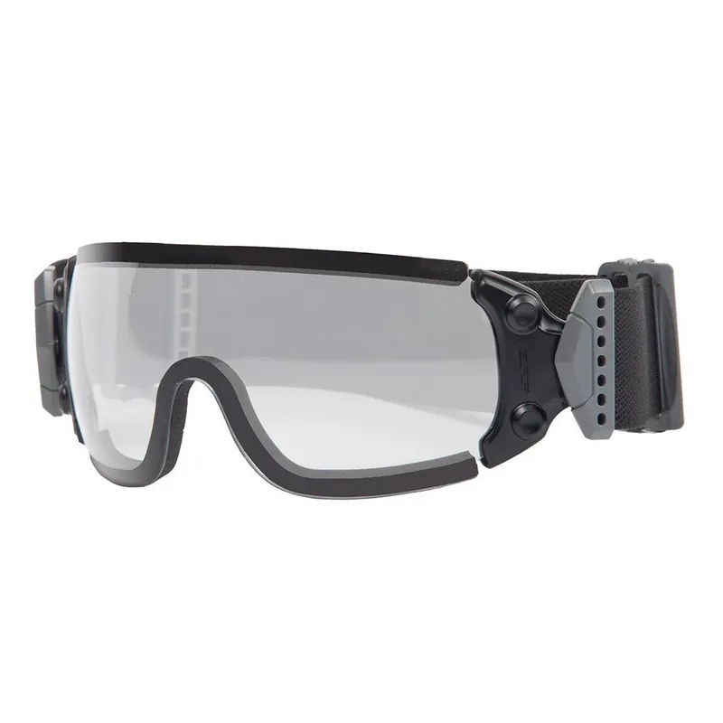Brýle ESS Jumpmaster Black (čiré sklo) (balistické\\/střelecké) (EE7035-02) - ESS Víkendová Akce