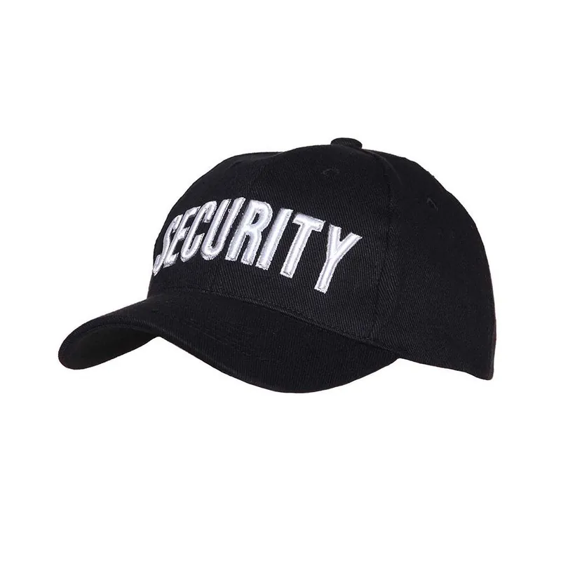 Fostex Čepice Basebal cap Security, černá Cenová Bomba