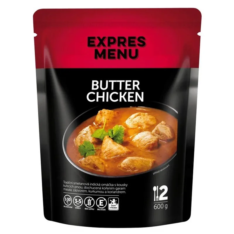 Butter Chicken (2 porce 600g) - Expres menu Doprava Zdarma
